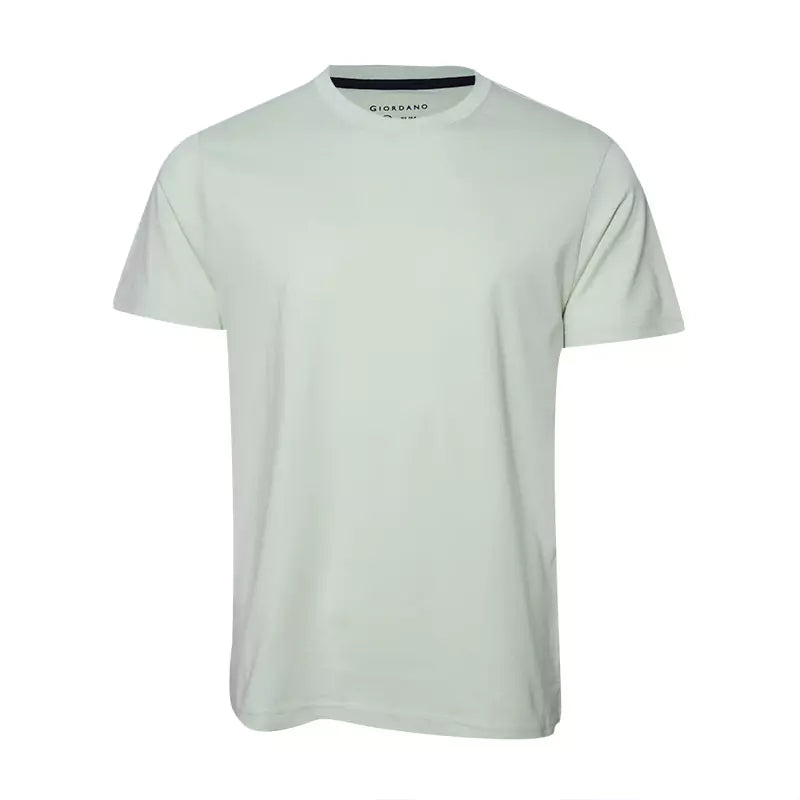 Cotton Jersey Crew Neck Slim Fit Smart Tee