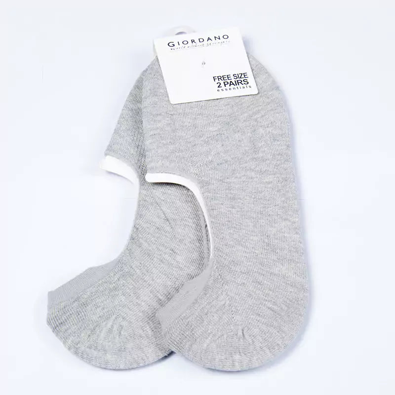 2 Pack Anti-Slip Invisible Ankle Socks
