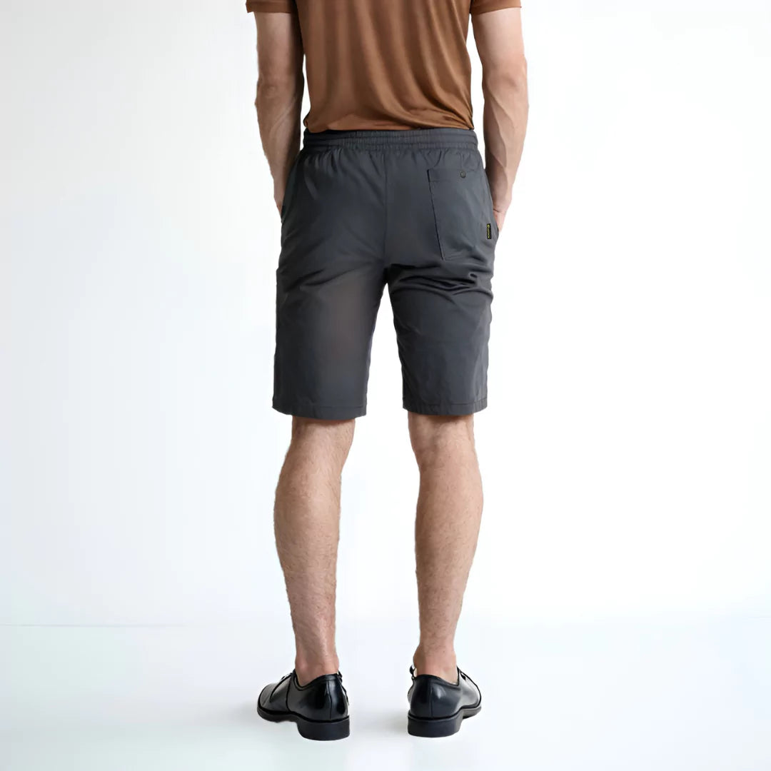 Mid-Rise Regular Fit Drawstring Shorts