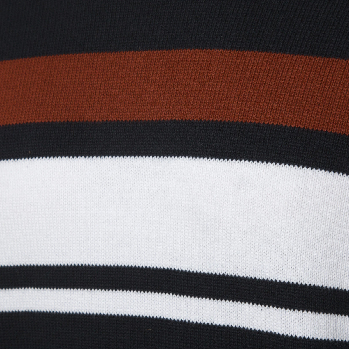 Striped Crew Neck Cotton Sweater