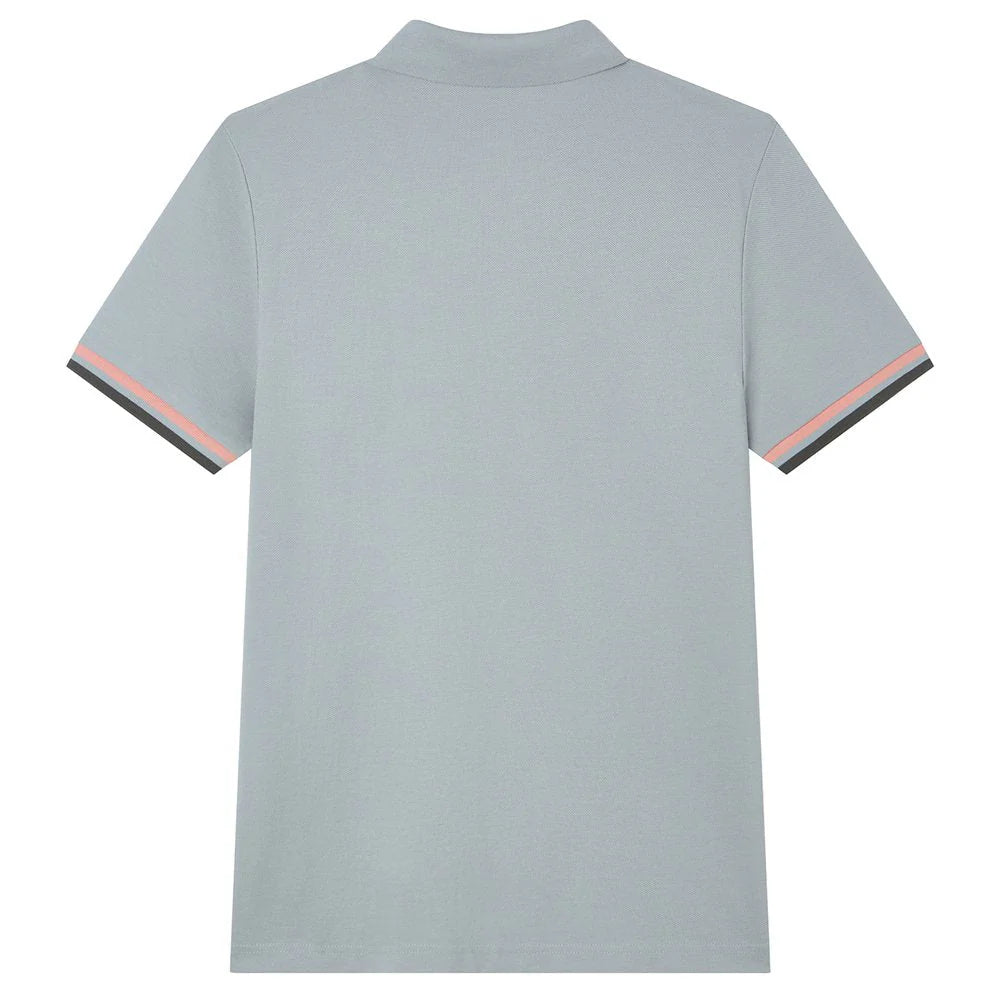 Performance Polo With Small Lion Embroidery (Slim Fit)