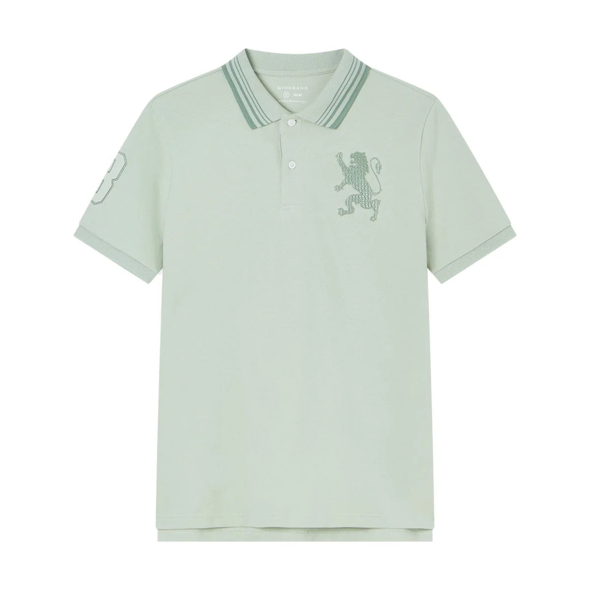 3D Lion Embroidery Polo (Exclusive)