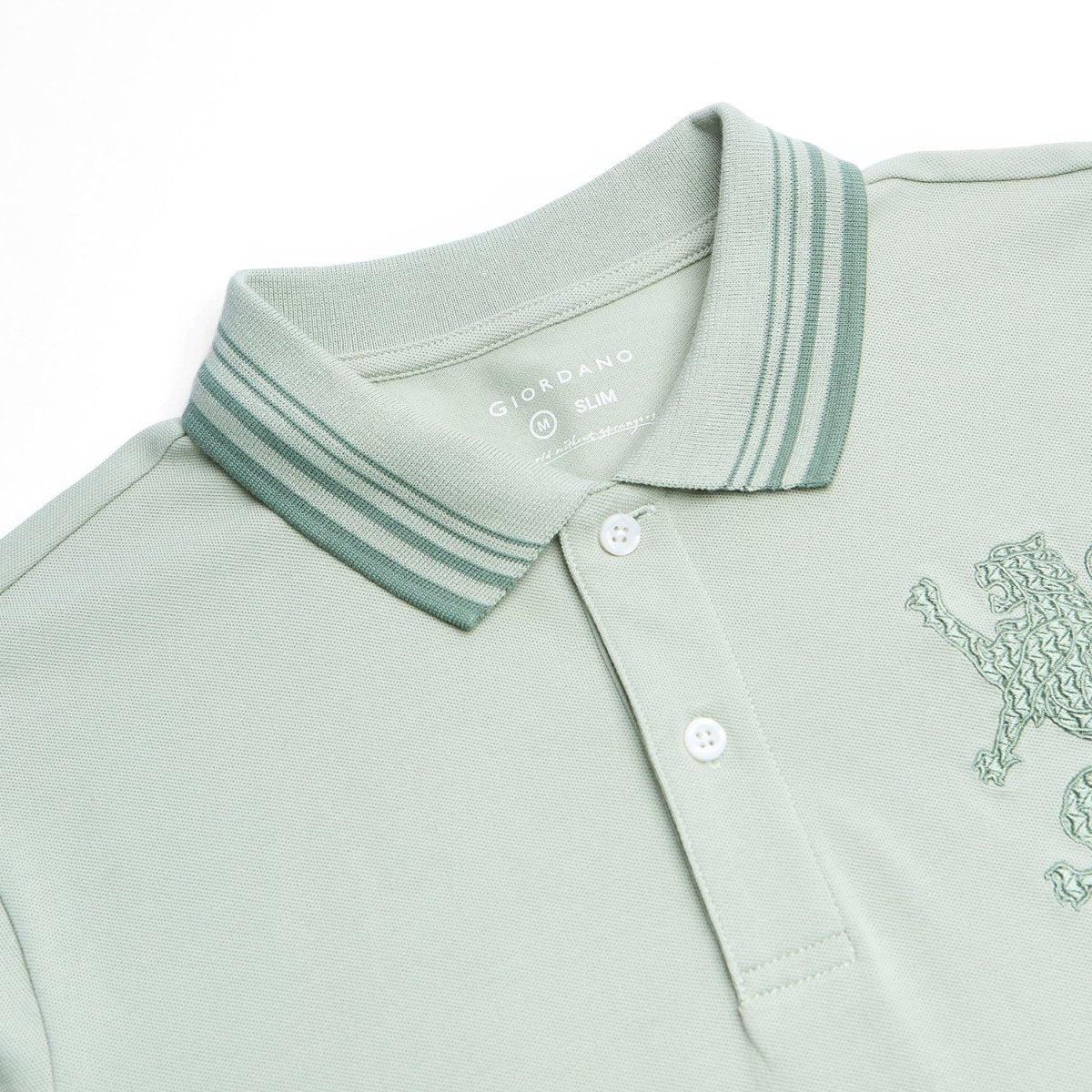 3D Lion Embroidery Polo (Exclusive)
