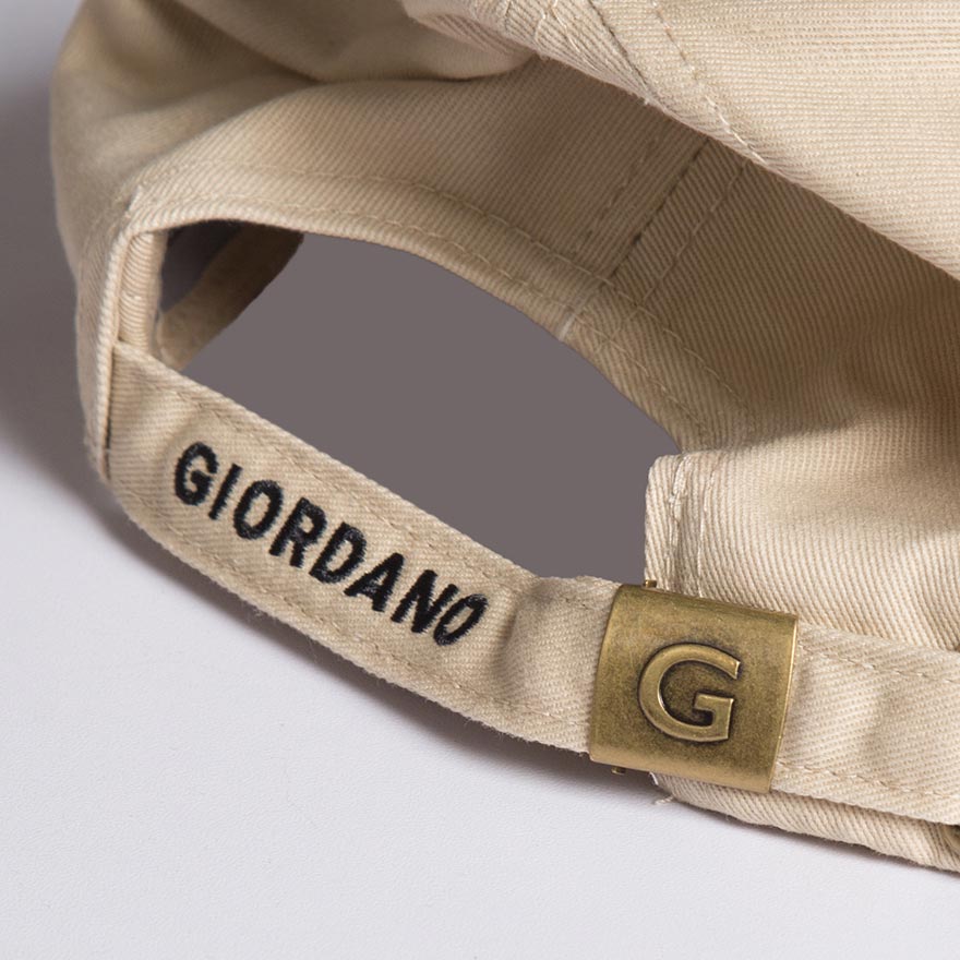 Giordano Oval Rubber Badge Cap