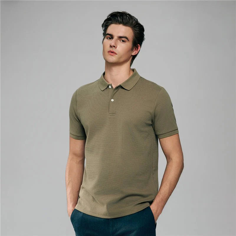 Premium Stretch Waffle Polo