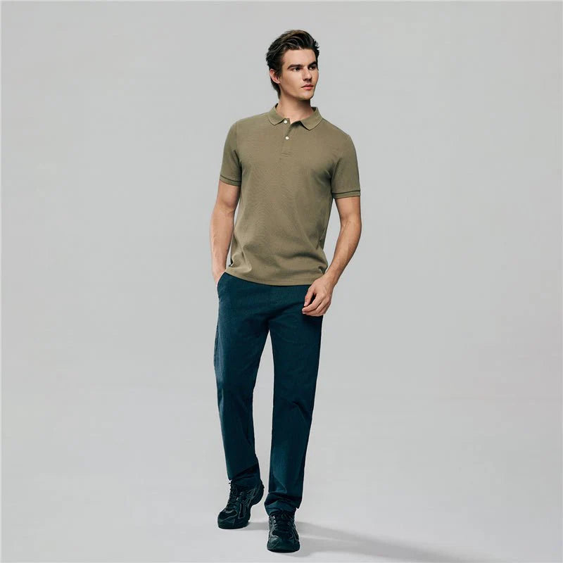Premium Stretch Waffle Polo