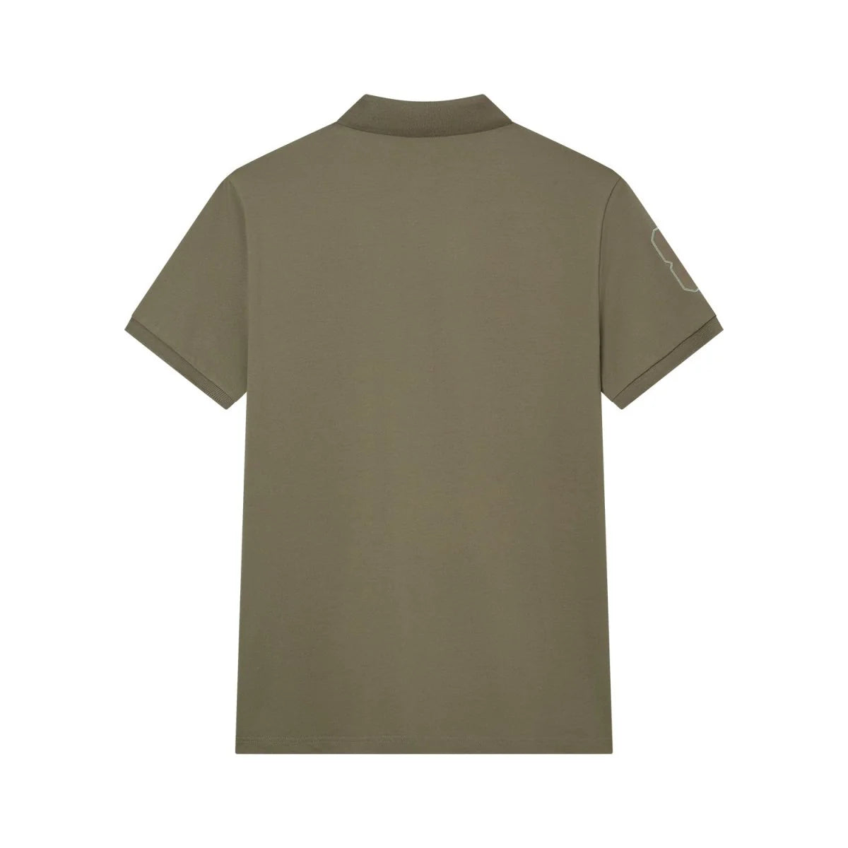 Slim Pique Polo With 3D Lion Embroidery