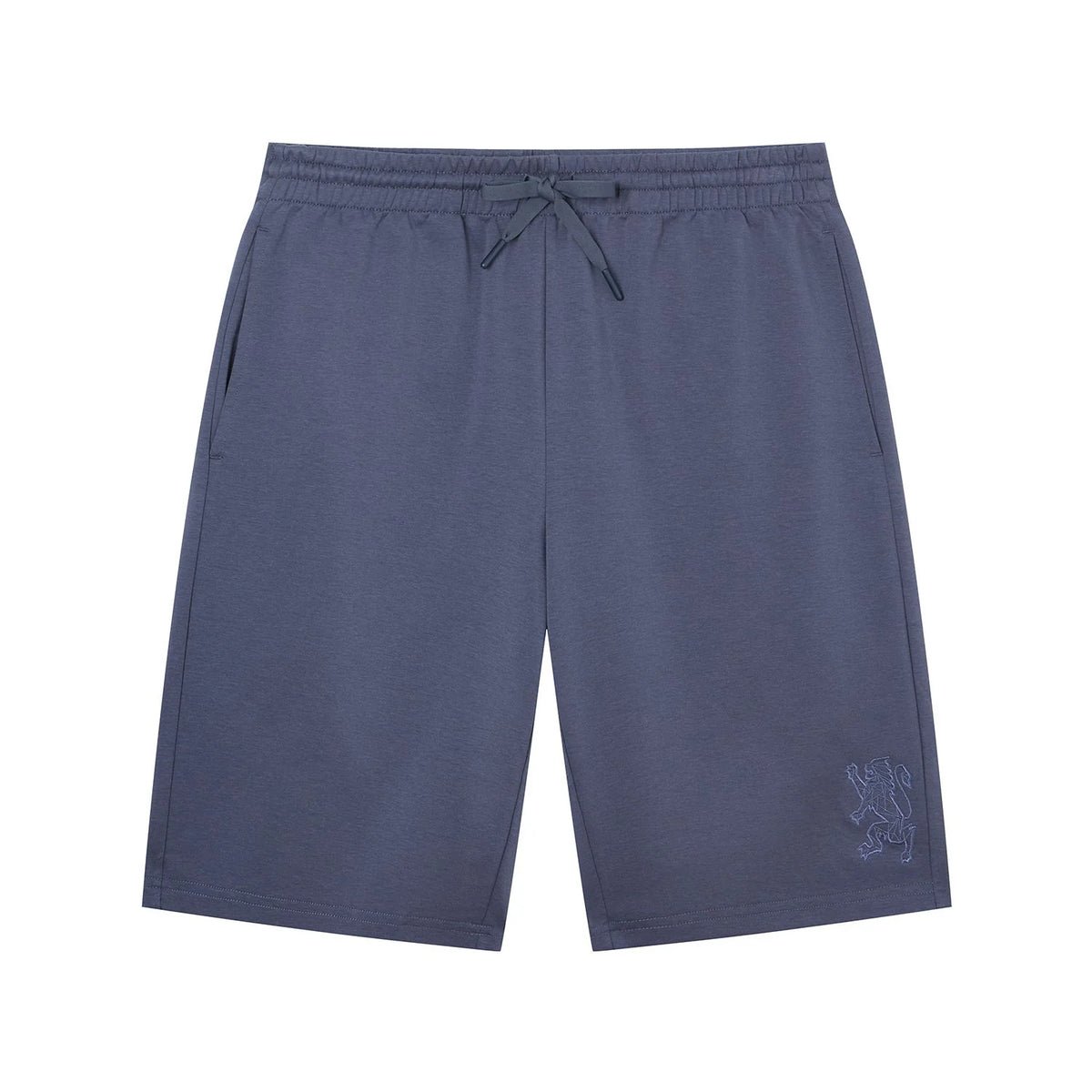 Embroidered 3D Lion Logo Short
