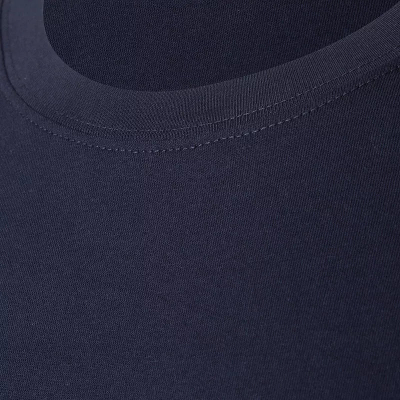 Cotton Jersey Crew Neck Slim Fit Smart Tee