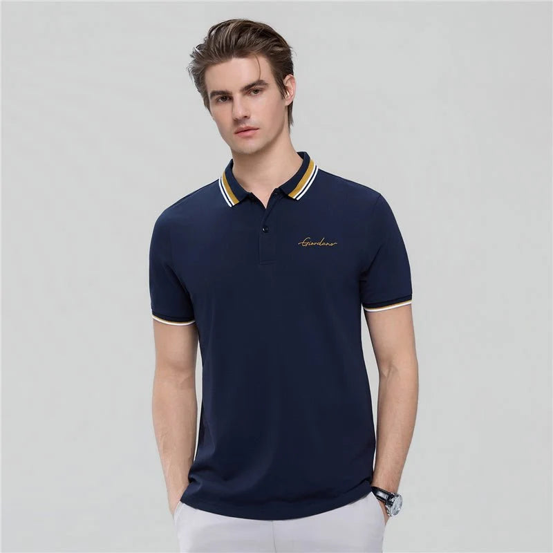 Signature Embroidery Slim Pique Polo