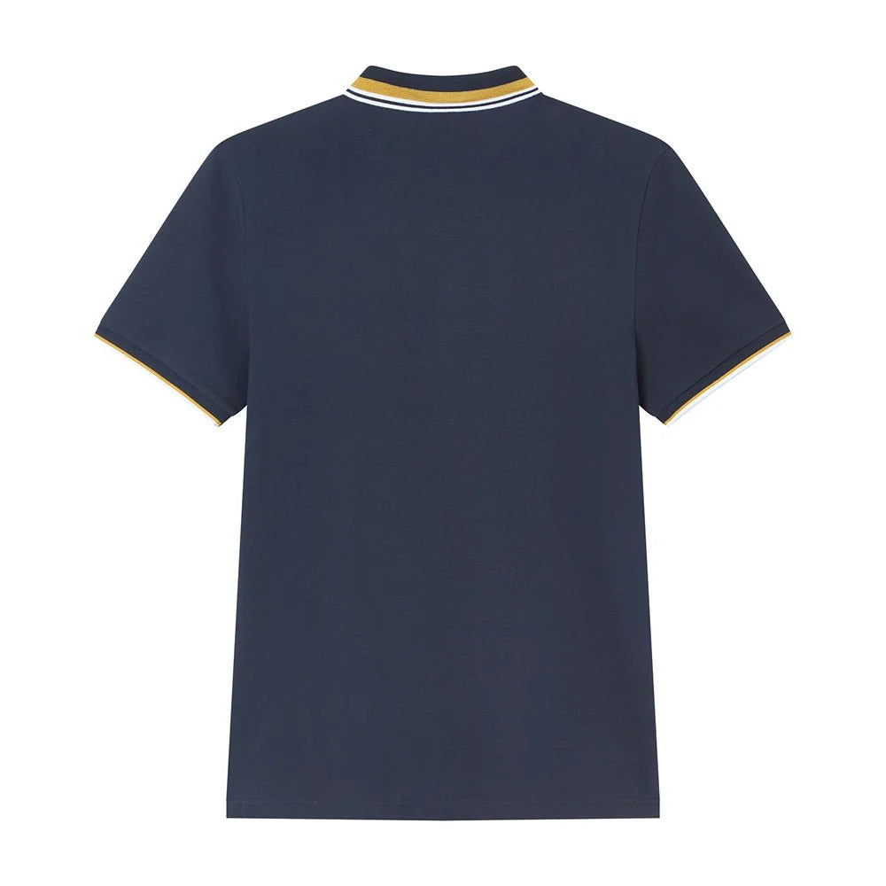 Signature Embroidery Slim Pique Polo