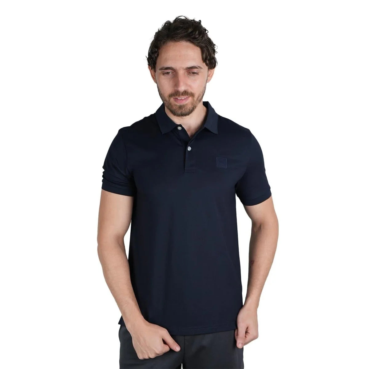 Embossed Pique Polo Silk Touch Series