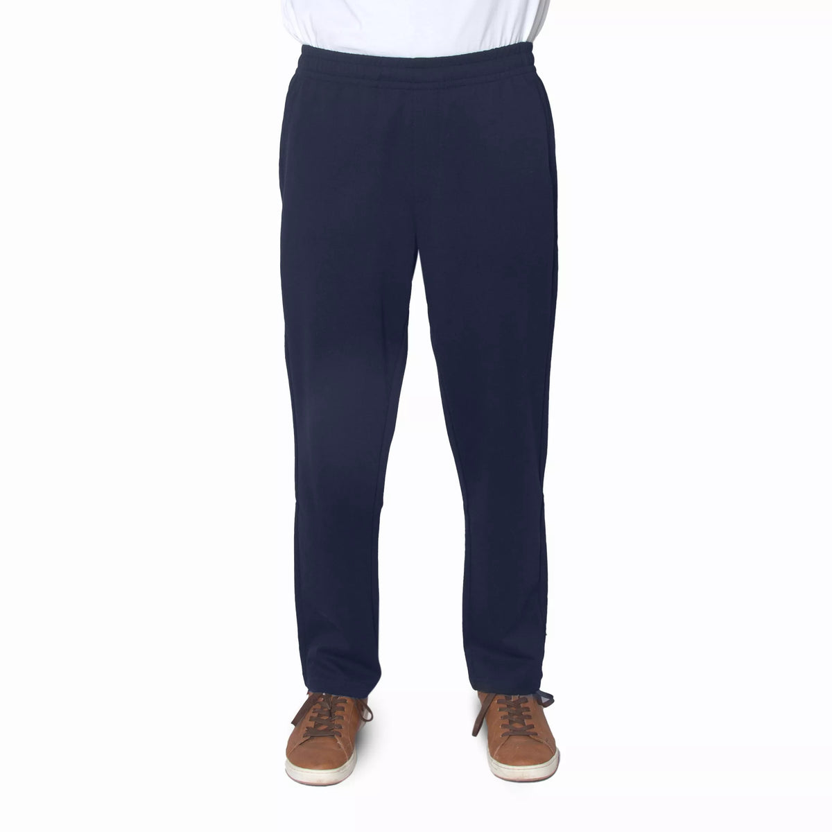 Regular Straight Interlock Jogger with Elastic Waist