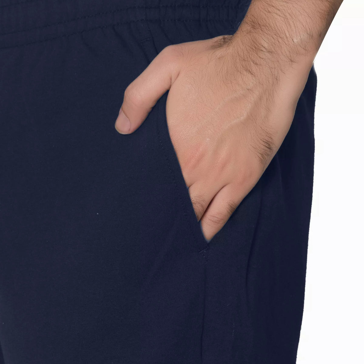 Regular Straight Interlock Jogger with Elastic Waist