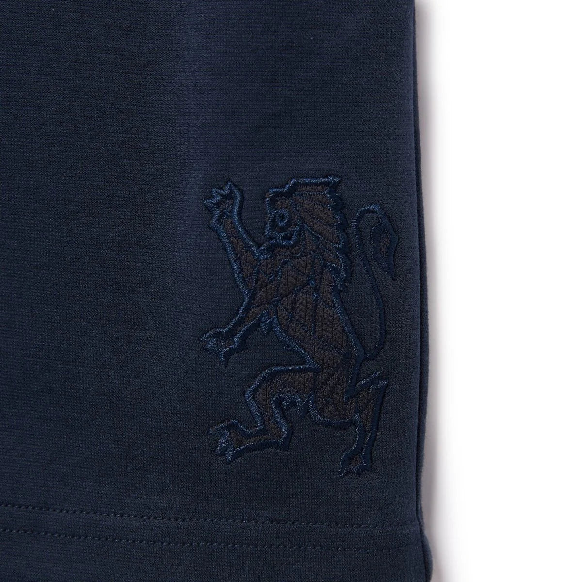 Embroidered 3D Lion Logo Short
