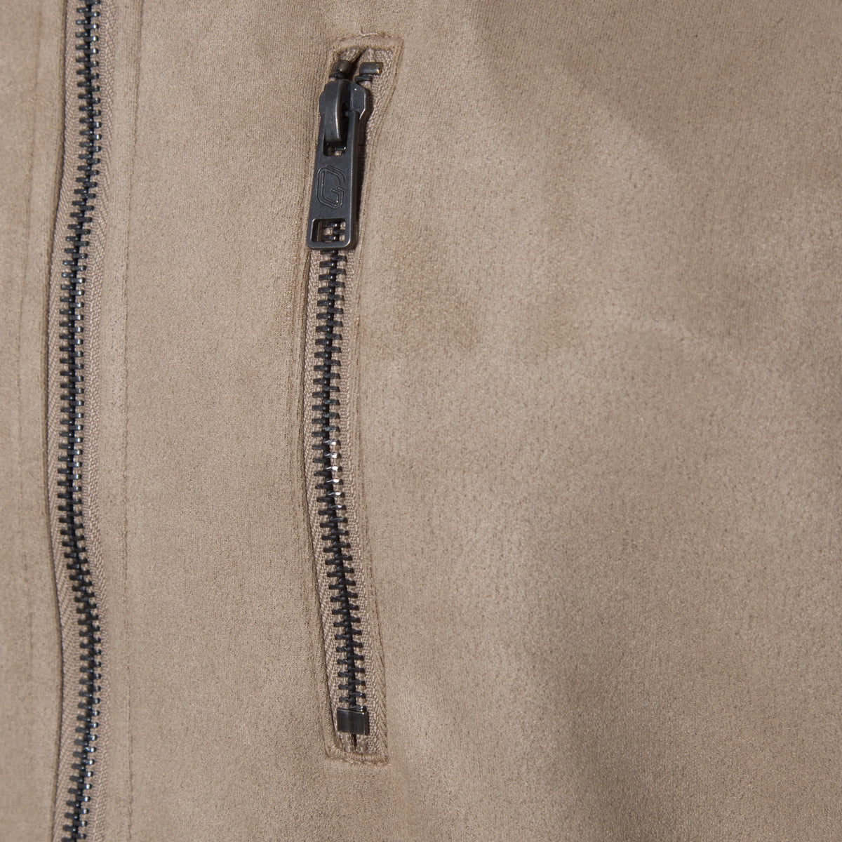 Suede Bomber Jacket