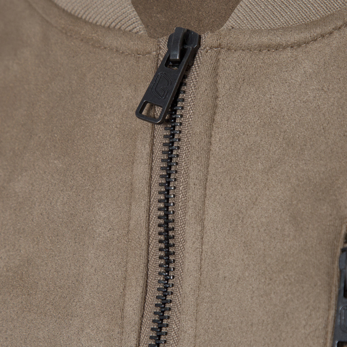 Suede Bomber Jacket