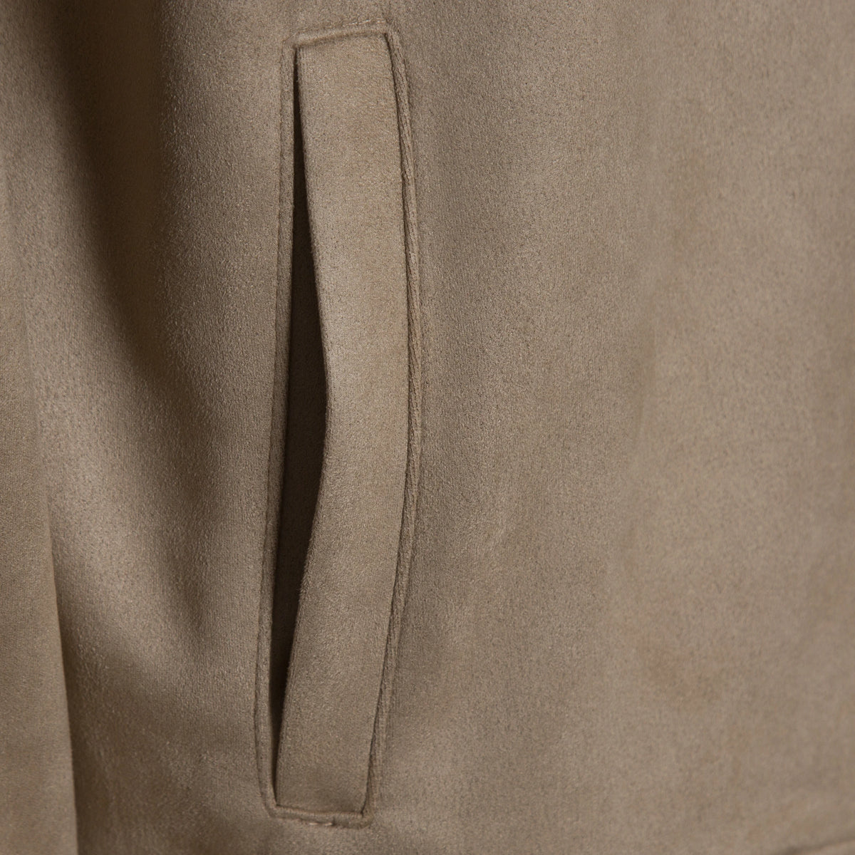 Suede Bomber Jacket