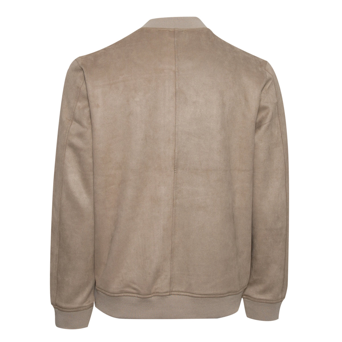 Suede Bomber Jacket