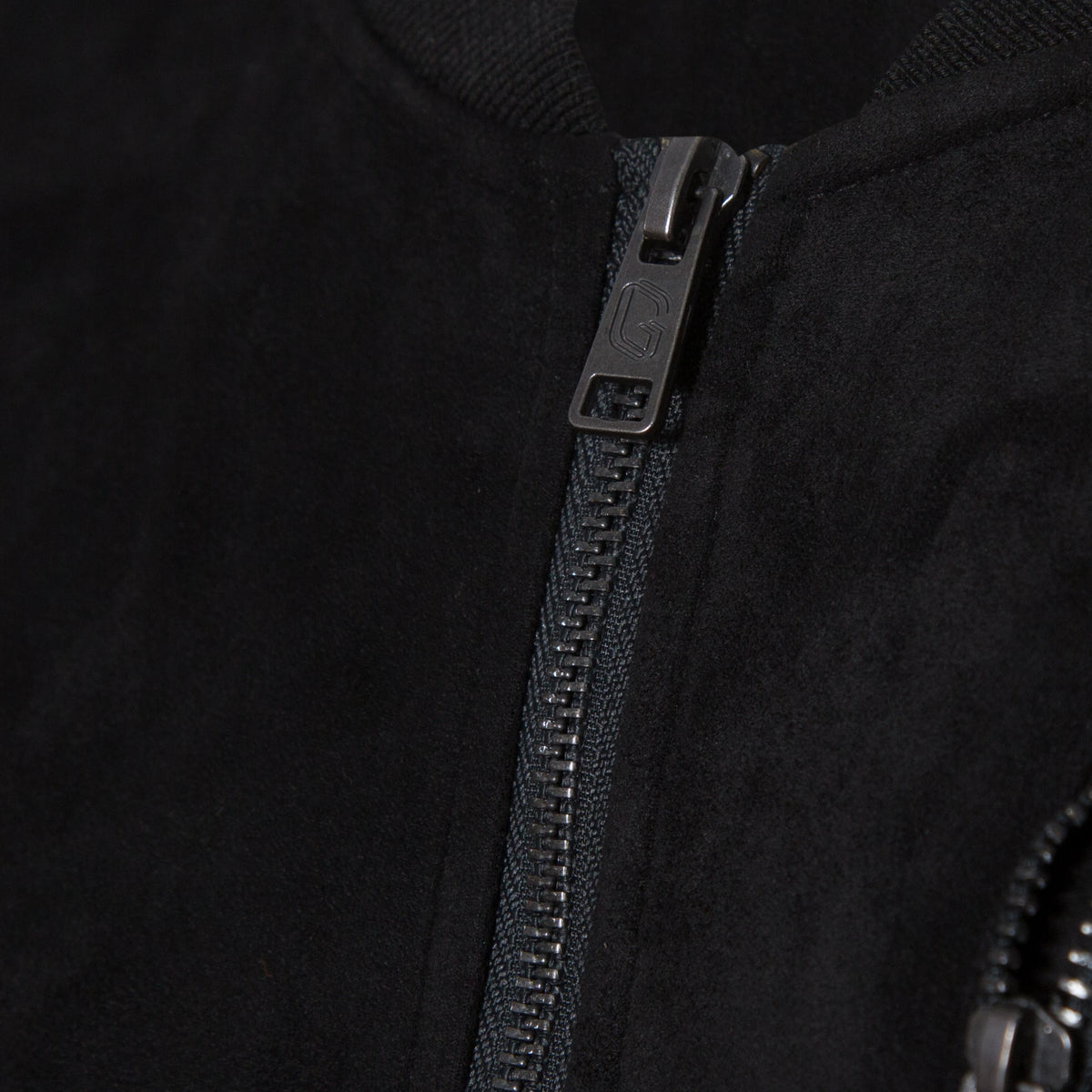 Suede Bomber Jacket