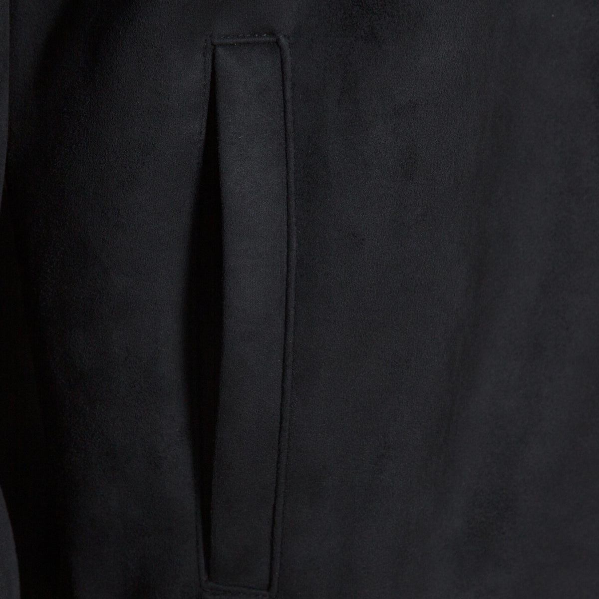 Suede Bomber Jacket