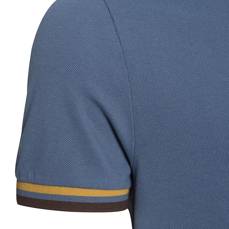 Performance Polo With Small Lion Embroidery (Slim Fit)