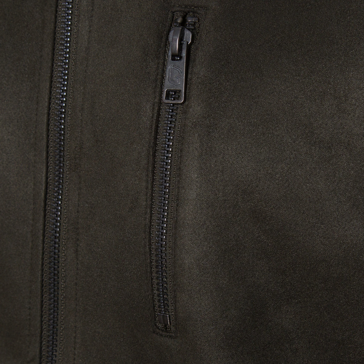 Suede Bomber Jacket