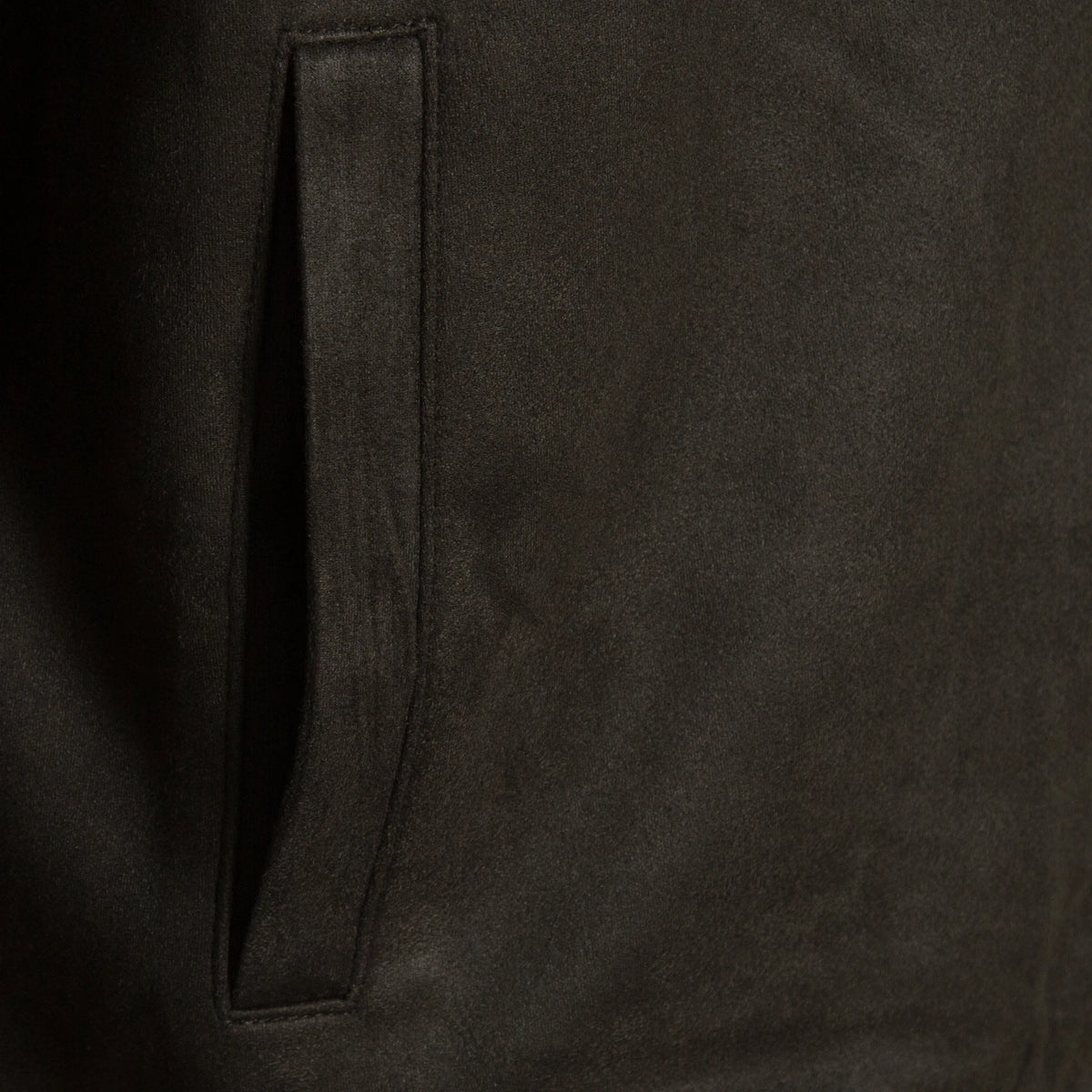 Suede Bomber Jacket