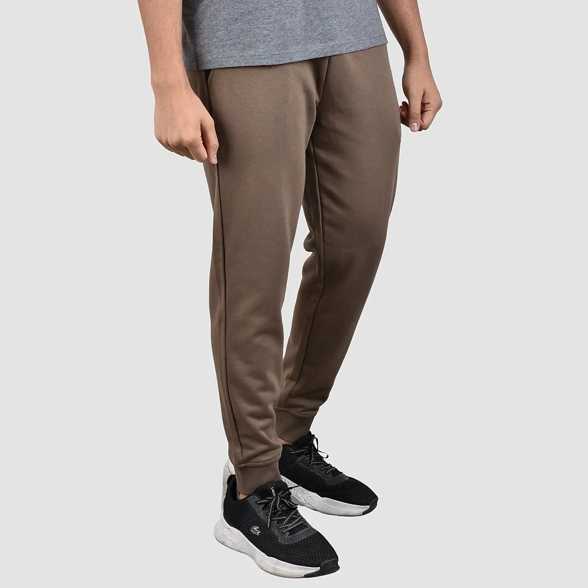 Elastic waist jogger pants sales