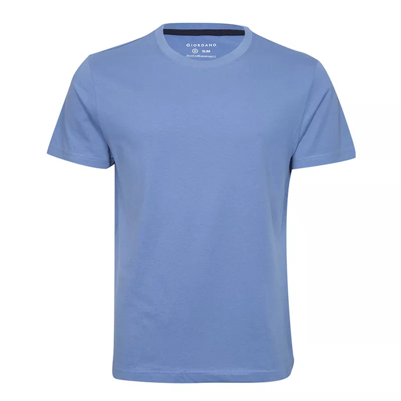 Cotton Jersey Crew Neck Slim Fit Smart Tee