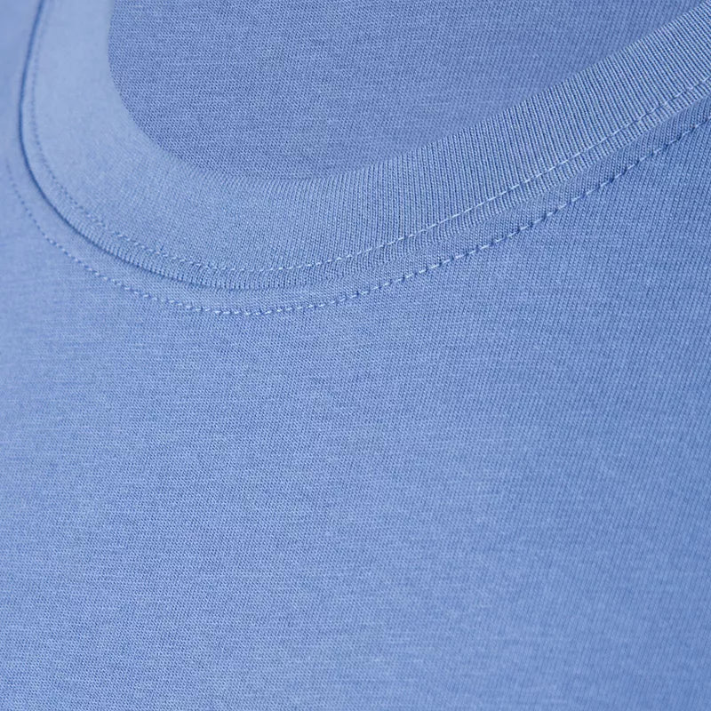 Cotton Jersey Crew Neck Slim Fit Smart Tee