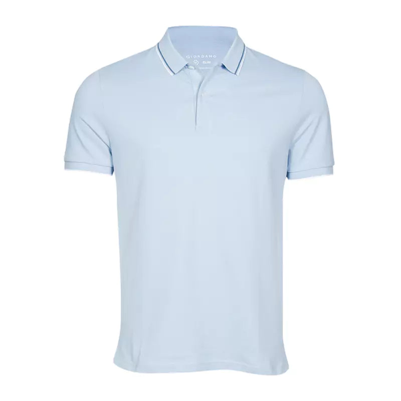 Solid Cotton Lycra Polo