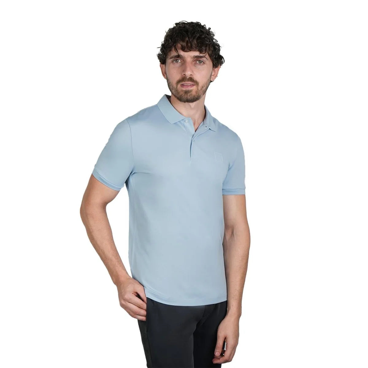 Embossed Pique Polo Silk Touch Series