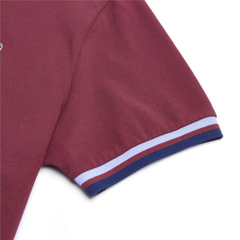 Performance Polo With Small Lion Embroidery (Slim Fit)
