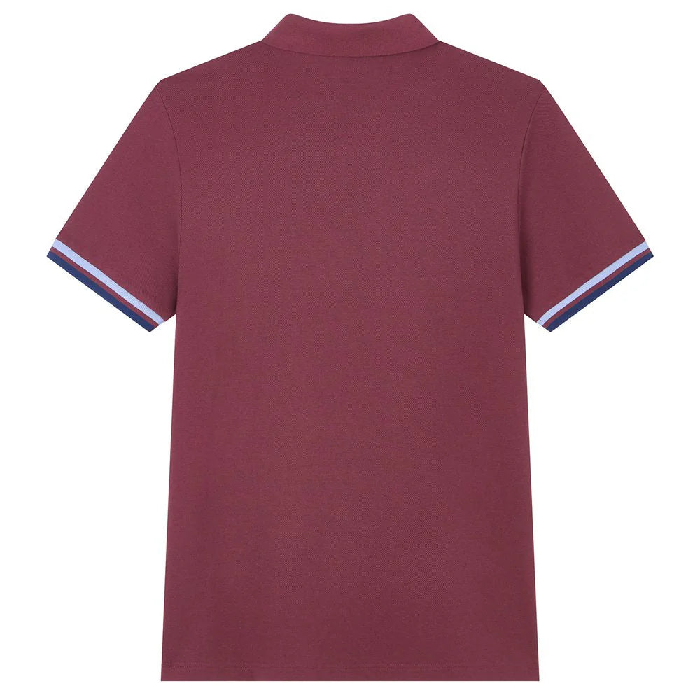 Performance Polo With Small Lion Embroidery (Slim Fit)