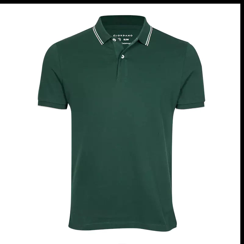 Solid Cotton Lycra Polo