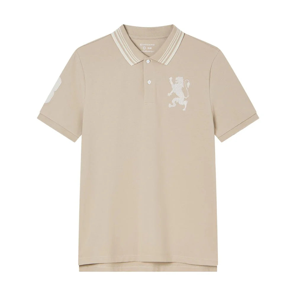 3D Lion Embroidery Polo (Exclusive)