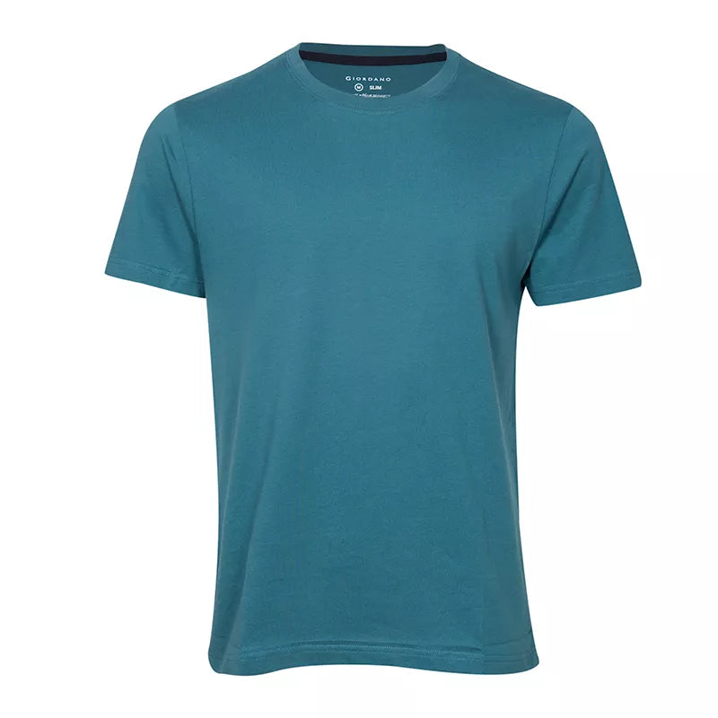 Cotton Jersey Crew Neck Slim Fit Smart Tee