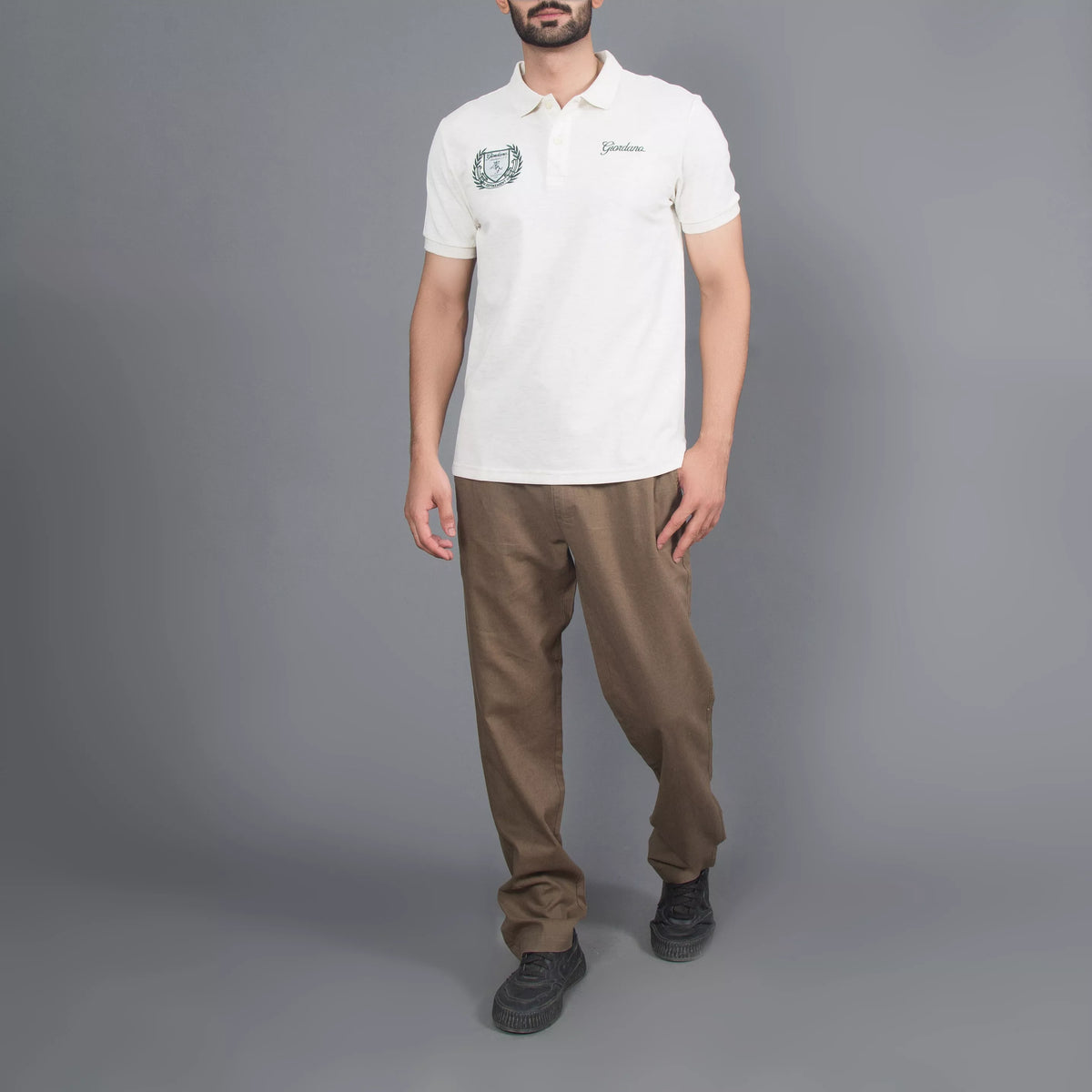 Club House Embroidered Polo