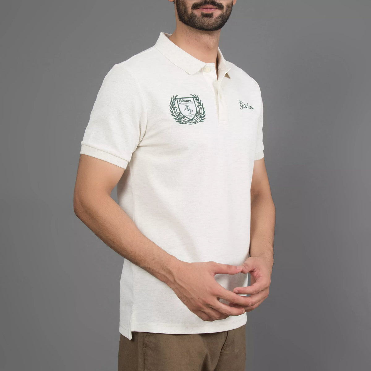 Club House Embroidered Polo