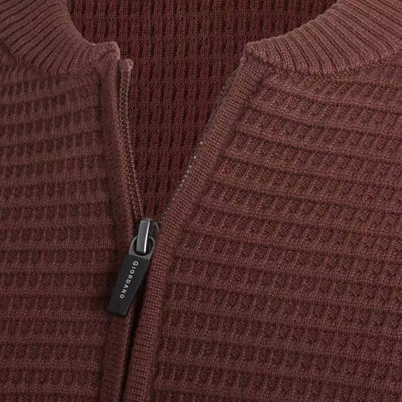 Zipper Cardigan