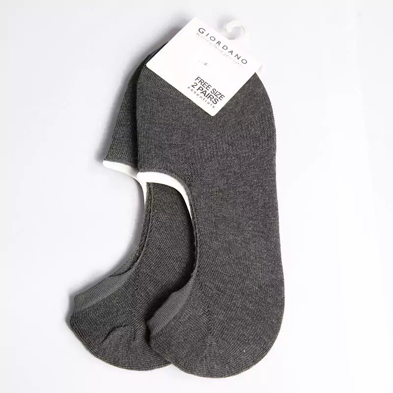 2 Pack Anti-Slip Invisible Ankle Socks