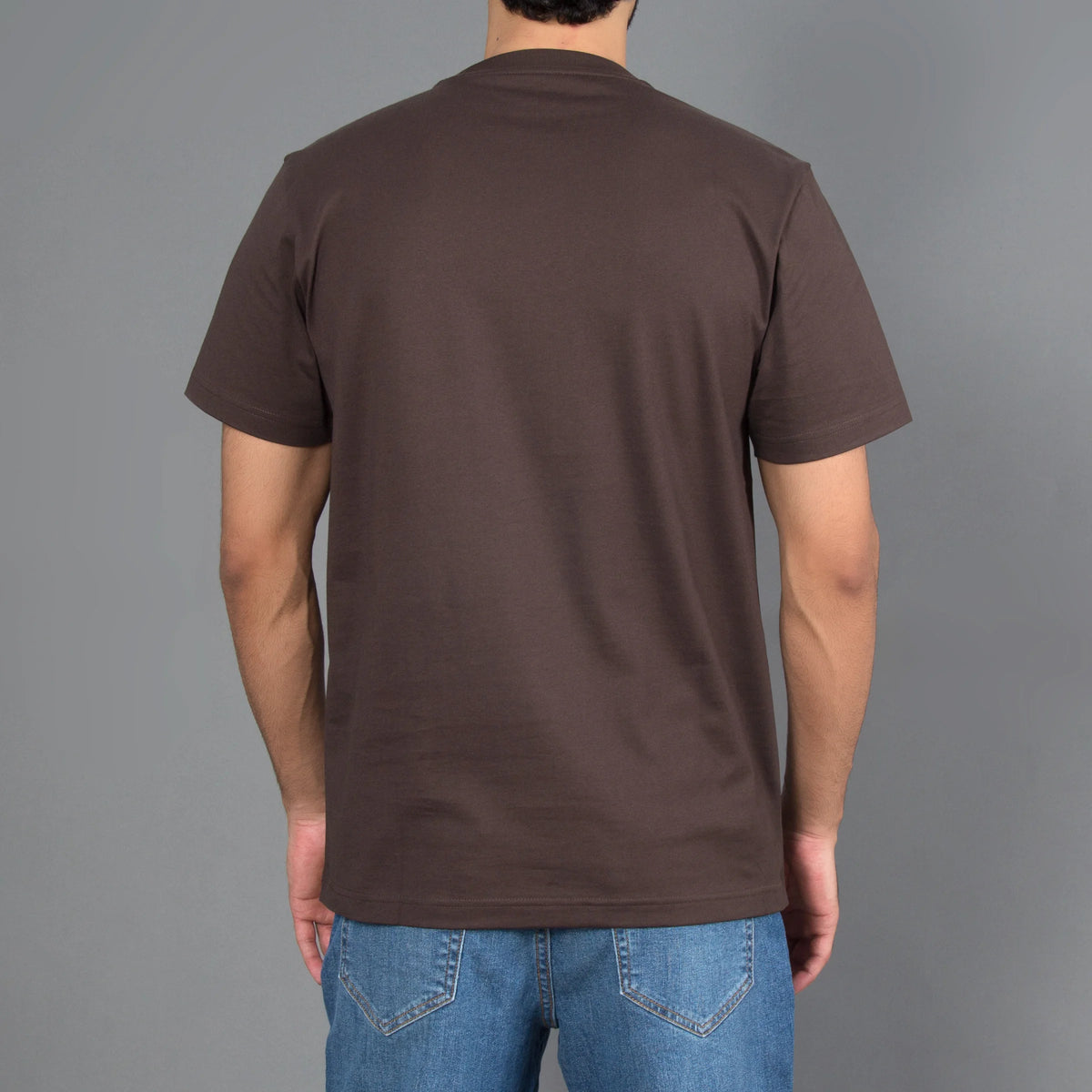 Cotton Crewneck Slim Fit Tee Short Sleeve