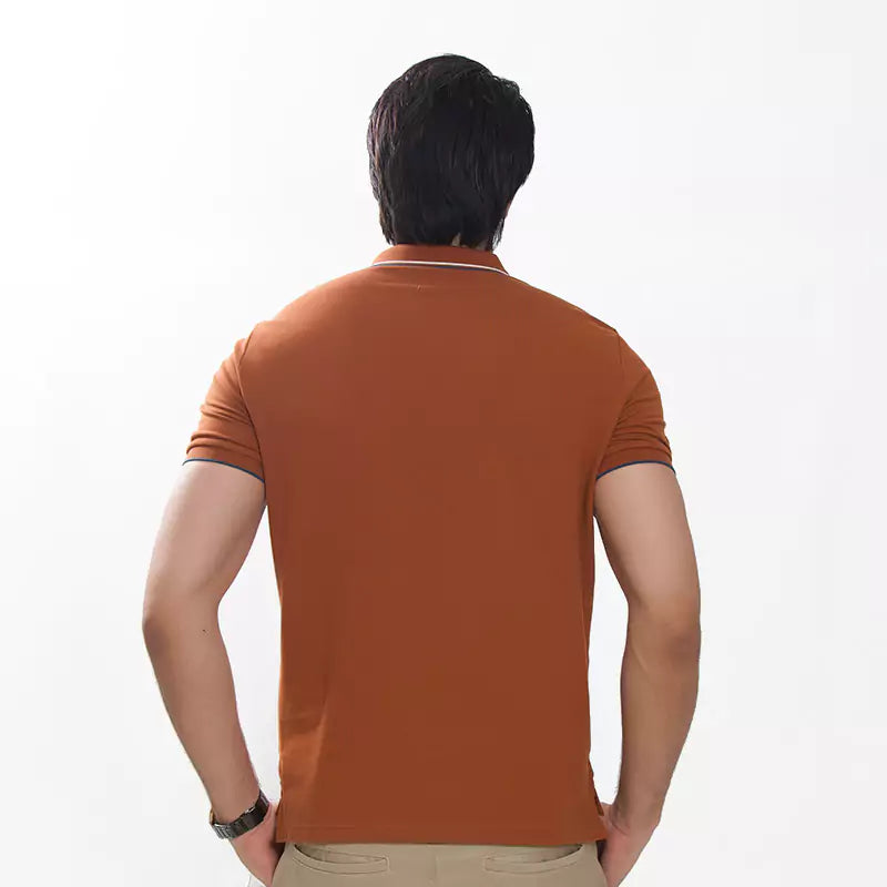 Solid Lycra Polo