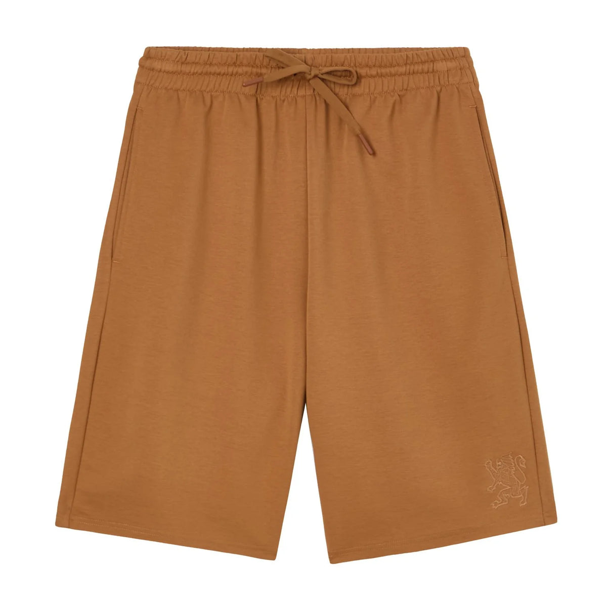 Embroidered 3D Lion Logo Short