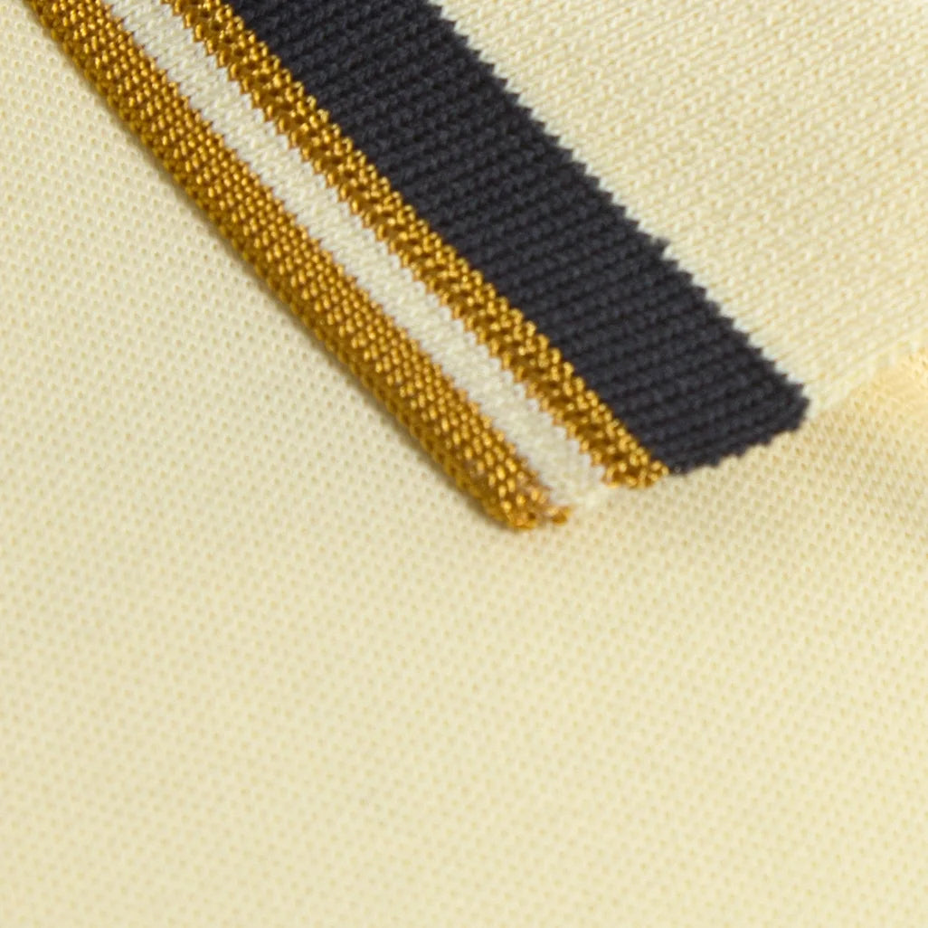 Slim Pique Polo with Signature Embroidery