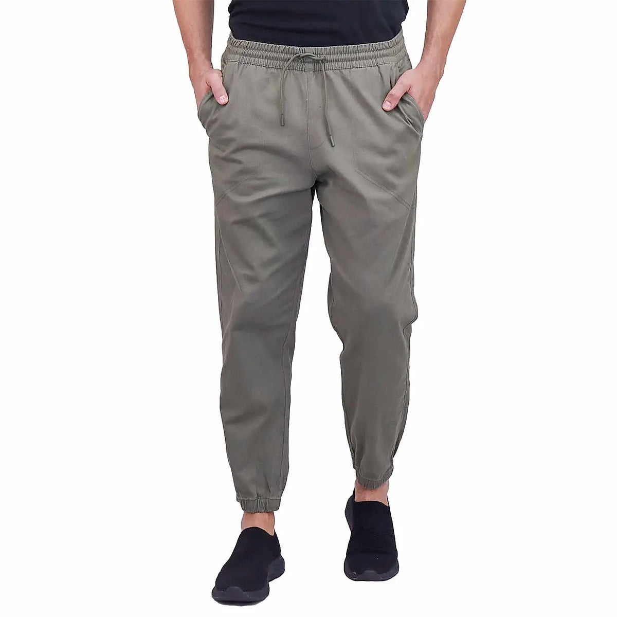 Twill Jogger Khaki