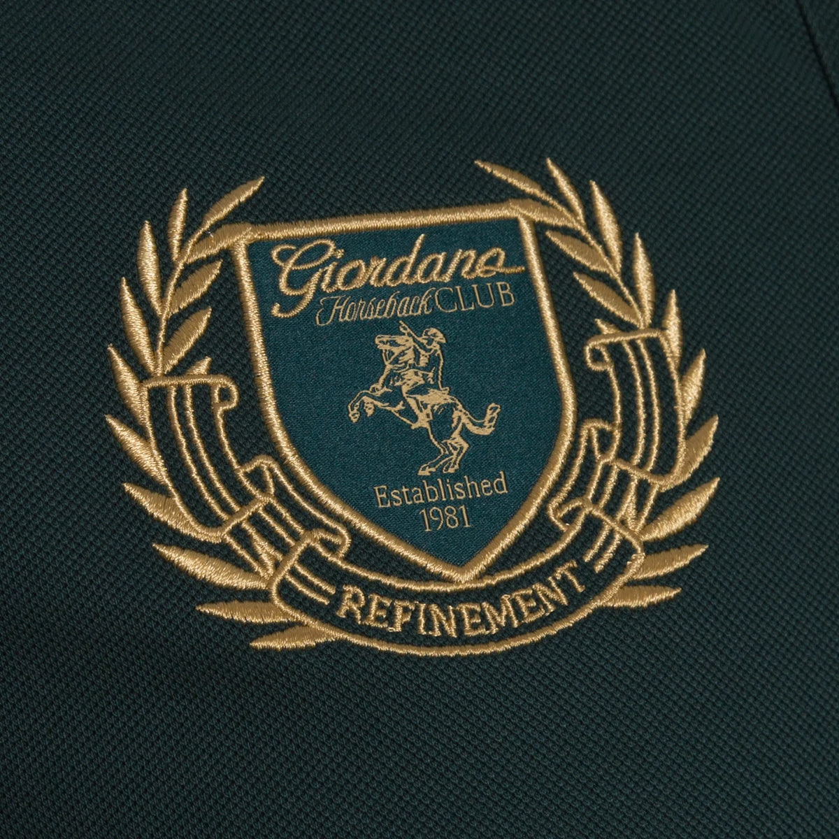 Club House Embroidered Polo