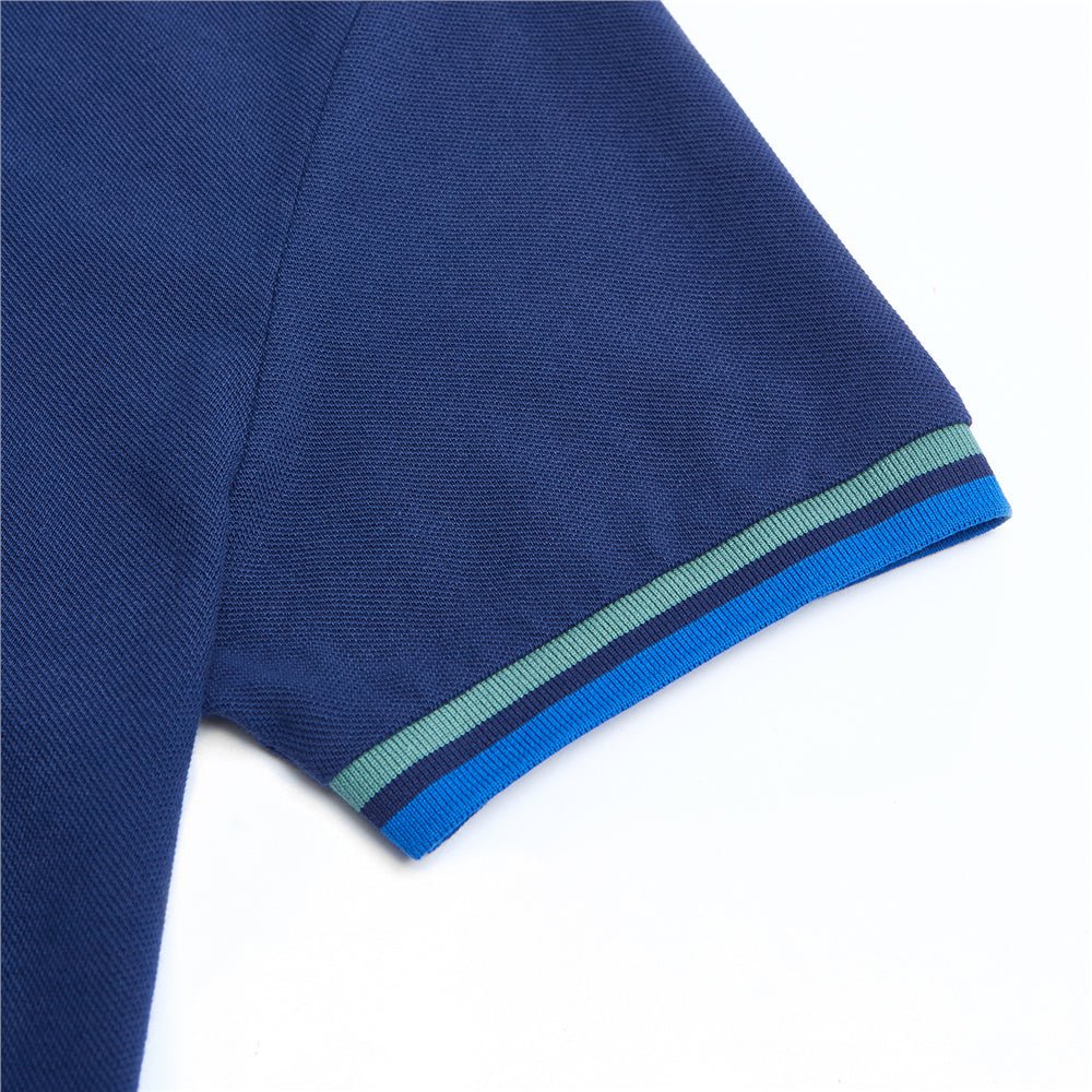 Performance Polo With Small Lion Embroidery (Slim Fit)