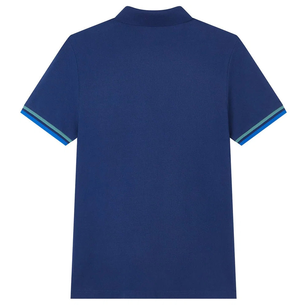Performance Polo With Small Lion Embroidery (Slim Fit)